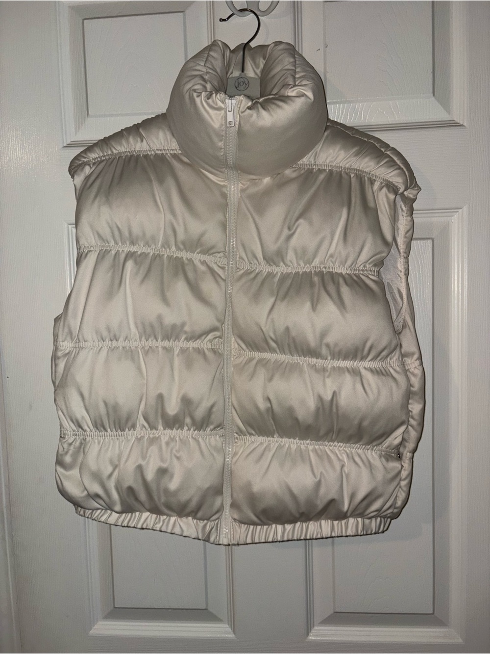 wild fable Cream Puffer Vest for Kids